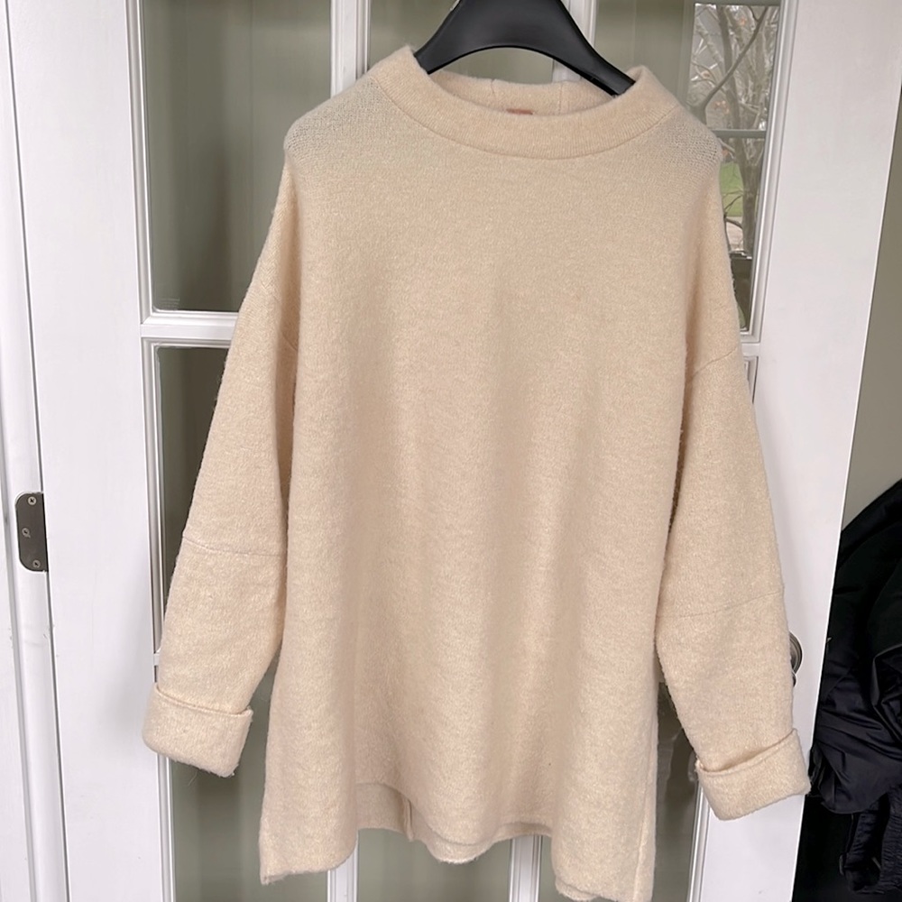Free people cream sweater